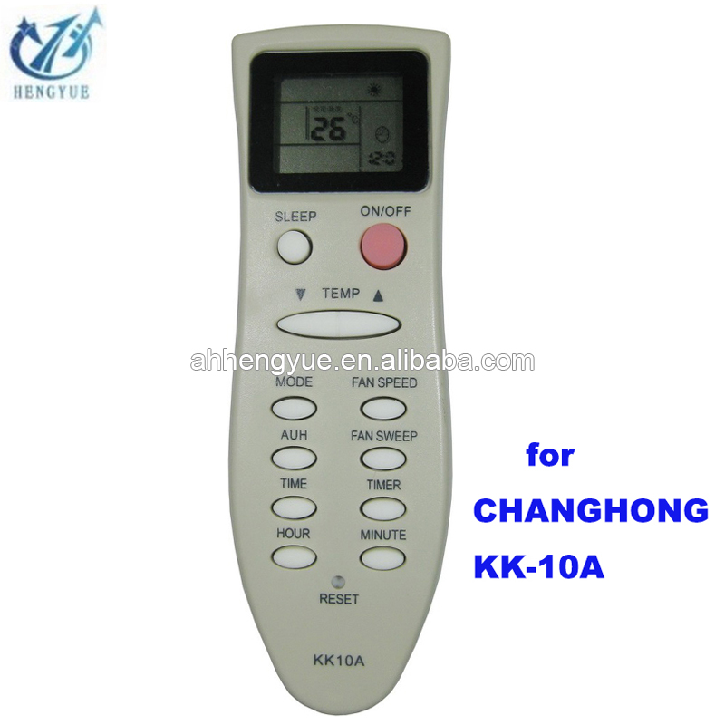 長虹KK-10A交流電機無線遙控器的空調